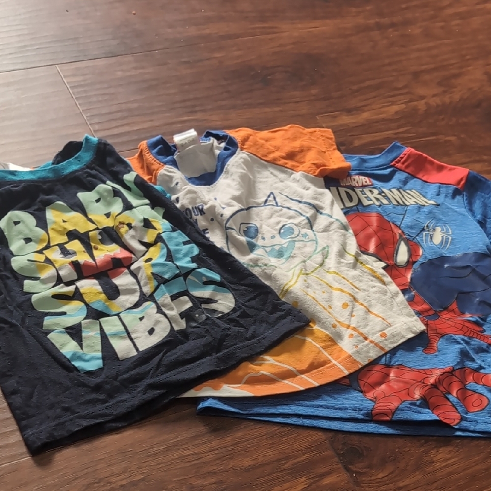 Kids Graphic T-Shirts - Set of 3‎